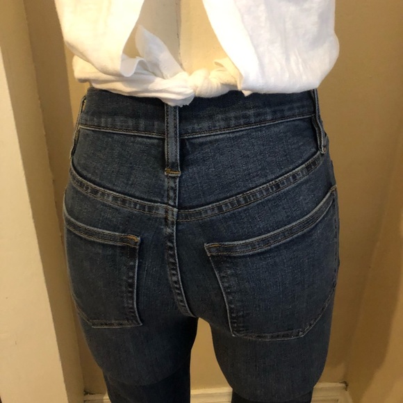 J.Crew 10" High-Rise Toothpick Button Front Jeans - Picture 5 of 7